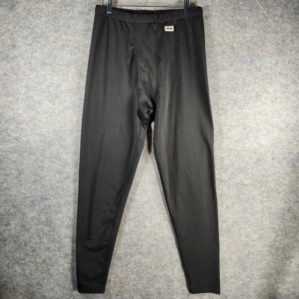 XGO L Phase 4 Acclimate Dry Mens Thermal Leggings Black Heavyweight Base Layer